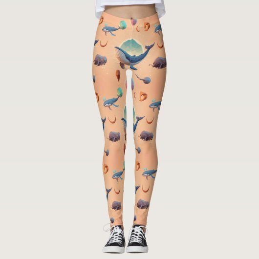 Leggings Whaleverse (Devant)
