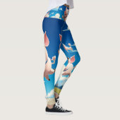 Leggings When Pigs Fly Funny Winged Pigs (Droite)