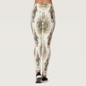 Leggings Whimsical Forest Gnomes & Botanical (1) (Dos)