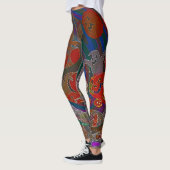Leggings Whimsical Halloween Dreams (Gauche)