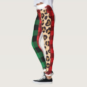Leggings Whimsical Holiday Love Art (Gauche)