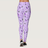 Leggings Whimsical purple golf themed patterned (Dos)
