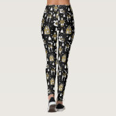 Leggings Whimsical Winter Animal Town (Dos)