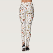 Leggings Whimsical Woodland Champhrooms Motif (Dos)