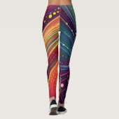 Leggings Whirlpool Abstrait (Dos)
