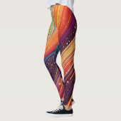 Leggings Whirlpool Abstrait (Gauche)