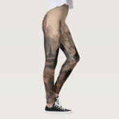 Leggings Whispers in the Dark : Terrifying Cemetery Ambienc (Droite)