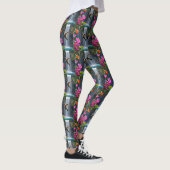 Leggings "Whispers of Nature : Hummingbird, Cascade, (Droite)