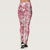 Leggings Whispers (rouge) (Dos)