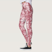 Leggings Whispers (rouge) (Gauche)