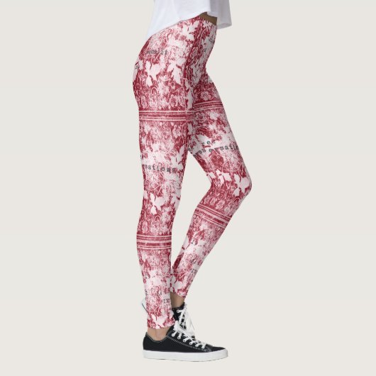 Leggings Whispers (rouge) (Droite)