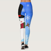 Leggings White Christmas Snowman (Dos)