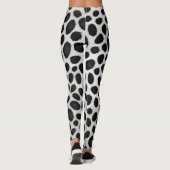 Leggings White Leopard Elegant Moderne Collection Luxe (Dos)