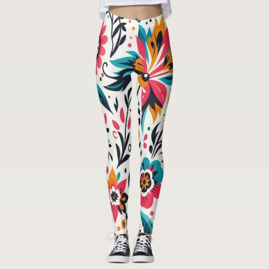 Leggings White mexican (Devant)