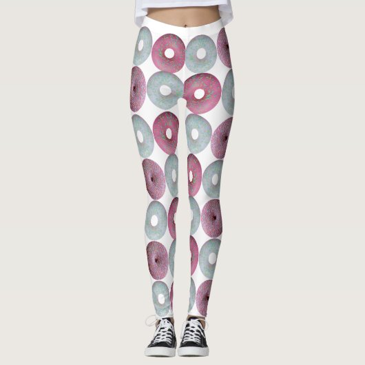 Leggings White & pink (Devant)