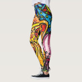 Leggings Wild & Trippy Shroom Skin (Gauche)