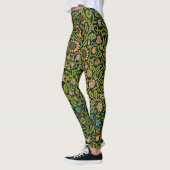 Leggings William Morris - Ancolie, vert foncé, Case-Mate (Gauche)