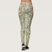 Leggings William Morris Antique Honeysuckle Floral Classic (Dos)