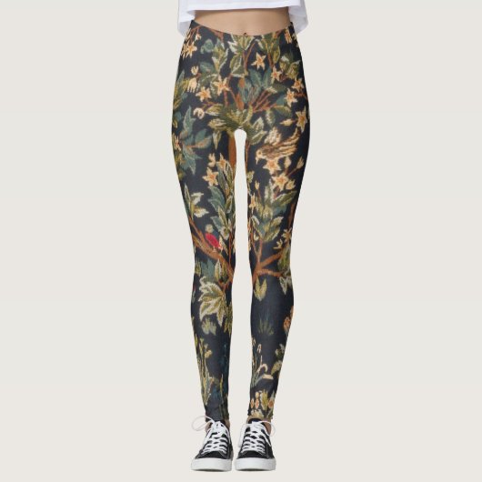 Leggings William Morris - Arbre De Vie Original (Devant)
