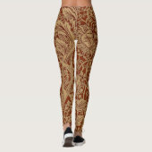 Leggings William Morris Arcadia Floral Garden Flower Classi (Dos)
