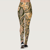 Leggings William Morris Cherwell Motif de fond d'écran (Dos)