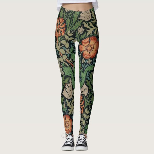 Leggings William Morris Compton Fond d'écran classique (Devant)