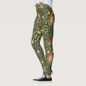 Leggings William Morris Conception botanique florale persan (Gauche)