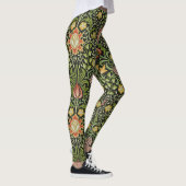 Leggings William Morris Conception botanique florale persan (Droite)