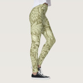 Leggings William Morris Fleur de tournesol Floral Botanique (Droite)