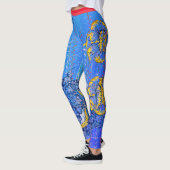 Leggings William Morris FLEURS ET LEGINGS BLEUS JAPONAIS (Gauche)