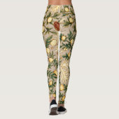 Leggings William Morris Fruit Floral Jardin Fleur Classique (Dos)
