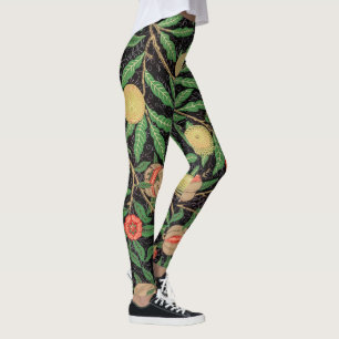 Leggings William Morris Fruit motif Vintage