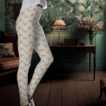 Leggings William Morris Garden Tulip Motif floral<br><div class="desc">Présentation de la collection "Red Garden Tulip" de William Morris, avec un beau motif floral de feuillage défilant et de grandes tulipes rouges sur un arrière - plan blanc. Cette collection comprend divers articles tels que des pochettes de téléphone, des tasses, des sacs fourre-tout, etc., parfaits pour ajouter une touche...</div>