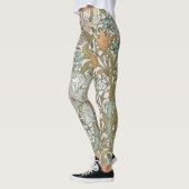 Leggings William Morris Golden Lily Blue Gold Classic (Gauche)
