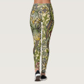 Leggings William Morris Golden Lily Motif restauré (Dos)