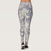 Leggings William Morris Horn Poppy Classic Floral (Dos)