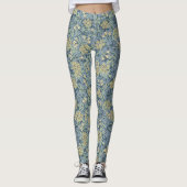 Leggings William Morris Inspired Floral Patterned (Devant)