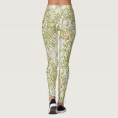 Leggings William Morris Jardin Fleur de Lys Classique (Dos)