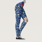 Leggings William Morris Medway Floral bleu (Droite)