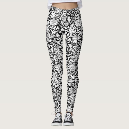 Leggings William Morris Motif "Cherwell" (Devant)