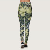 Leggings William Morris Motif d'algues (Dos)