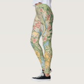 Leggings William Morris Myrtle Fleur Floral Botanique (Gauche)