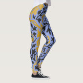 Leggings William Morris PATTERN FLORAL BLUE LEGGINING (Droite)