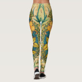 Leggings William Morris Rose Wreath : Arts et Métiers class (Dos)