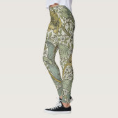 Leggings William Morris Spring Motif classique épais (Gauche)
