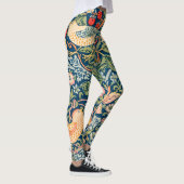 Leggings William Morris Strawberry Thief Motif floral (Droite)