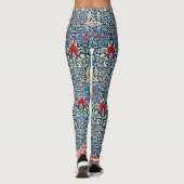 Leggings William Morris - Tête de serpent (Dos)