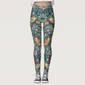 Leggings William Morris - Thief aux fraises (Devant)