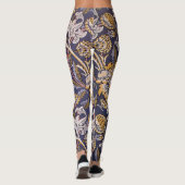 Leggings William Morris Wey Fond d'écran Floral (Dos)