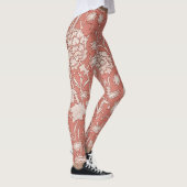 Leggings William Morris Wild Tulip Classique Conception Vic (Droite)